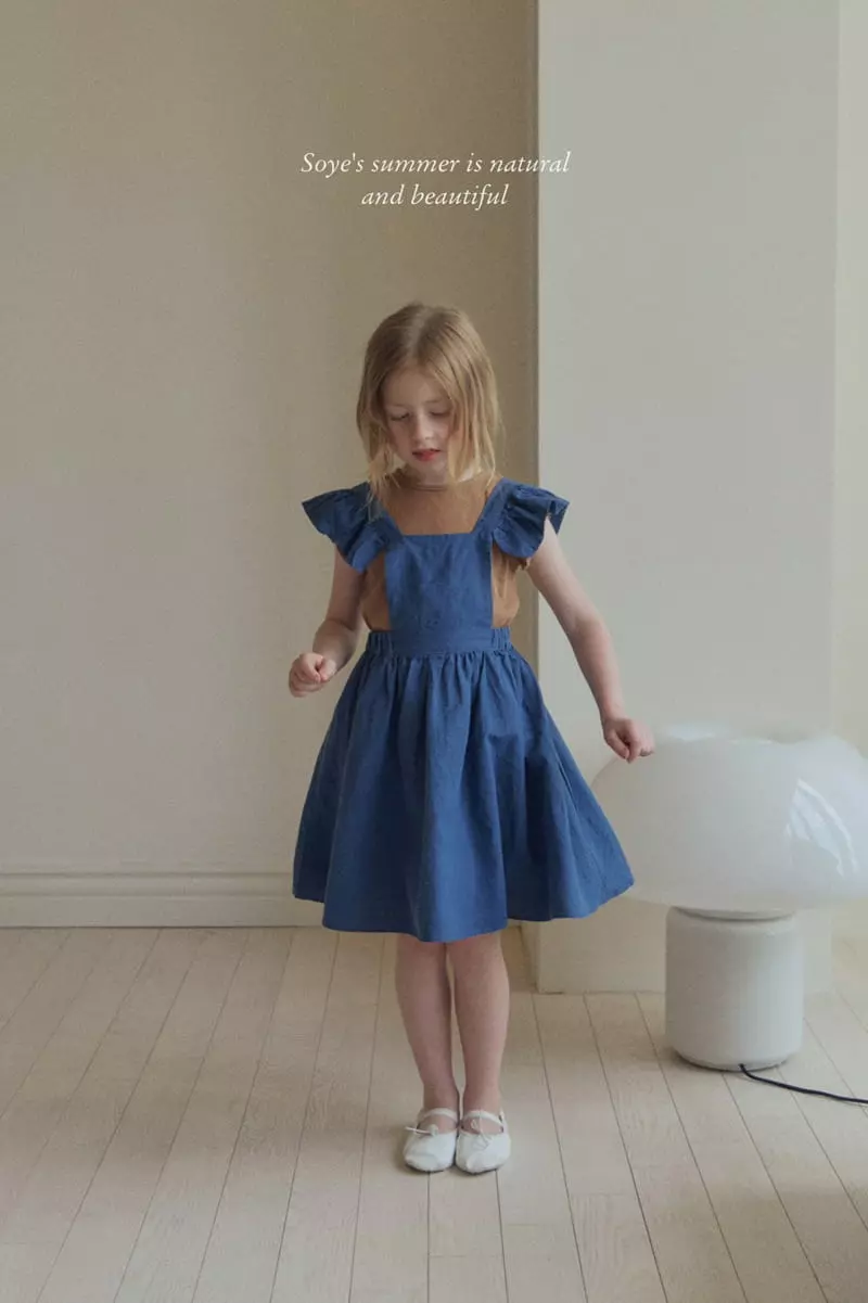 Soye - Korean Children Fashion - #magicofchildhood - Blan Linen One-piece - 8