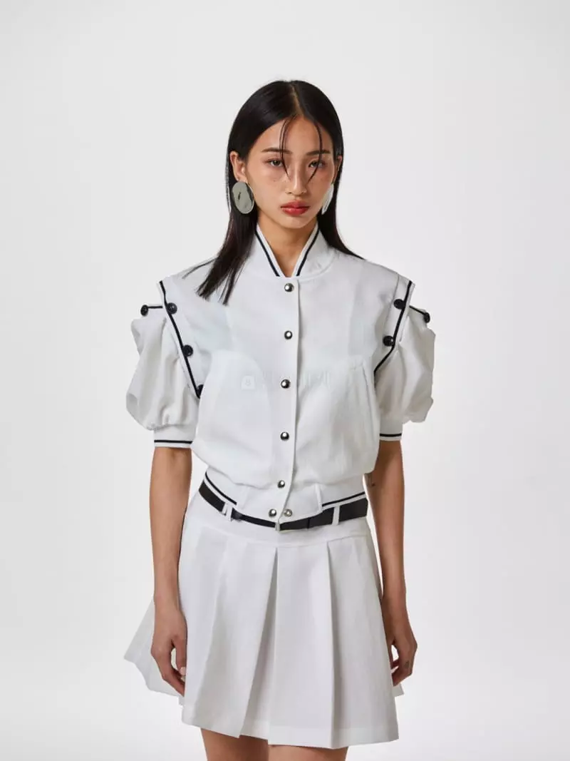 Stage - Korean Women Fashion - #momslook - Birth Piping Jumper - 2