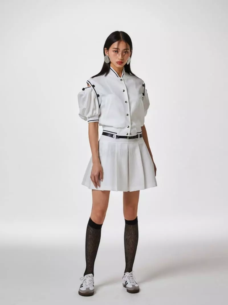Stage - Korean Women Fashion - #womensfashion - Birth Piping Jumper - 4