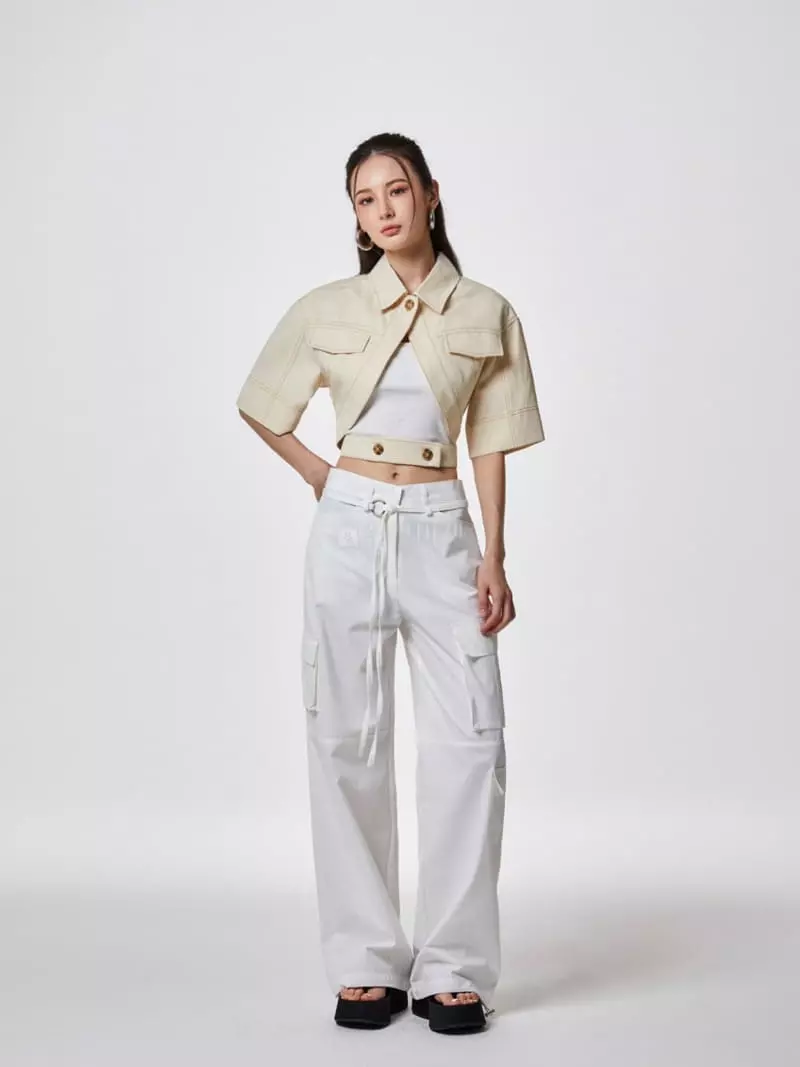 Stage - Korean Women Fashion - #thelittlethings - Us Cargo Pants - 3