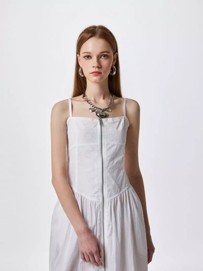 Stage - Korean Women Fashion - #vintageinspired - Marron One-piece - 5