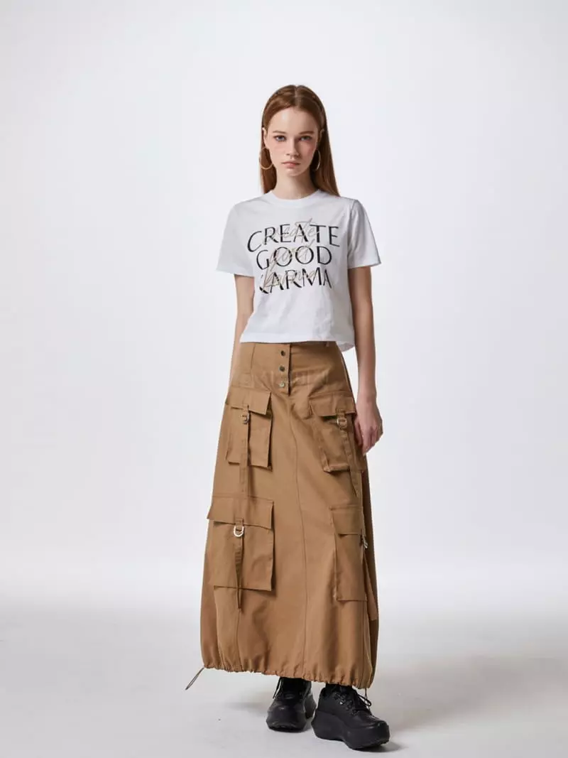 Stage - Korean Women Fashion - #womensfashion - Bonnet Skirt