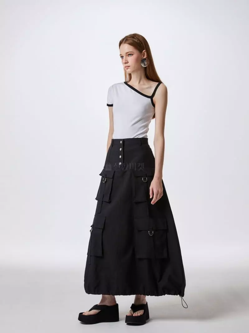 Stage - Korean Women Fashion - #womensfashion - Bonnet Skirt - 7