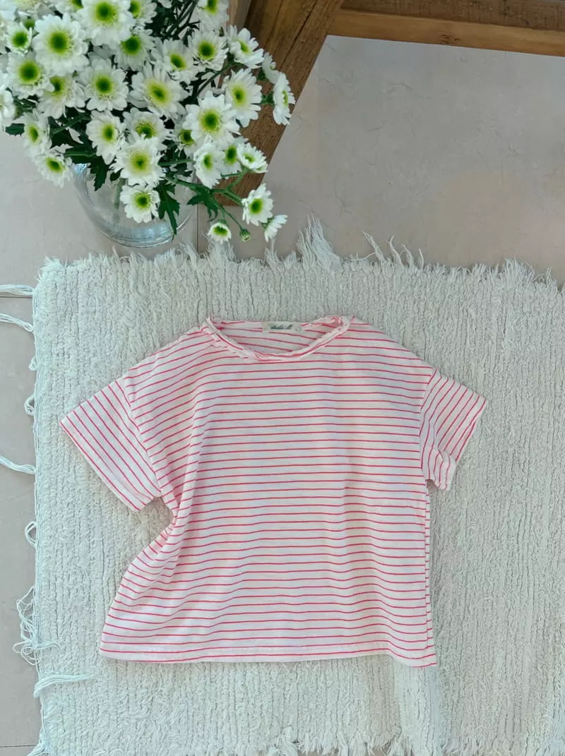 Studio M - Korean Children Fashion - #childofig - Sugar Stripes Tee - 11