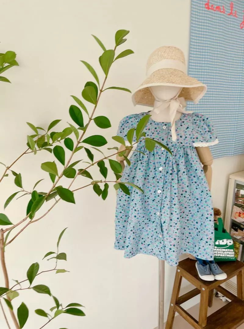 Studio M - Korean Children Fashion - #childrensboutique - Kelly Lace One-piece - 11