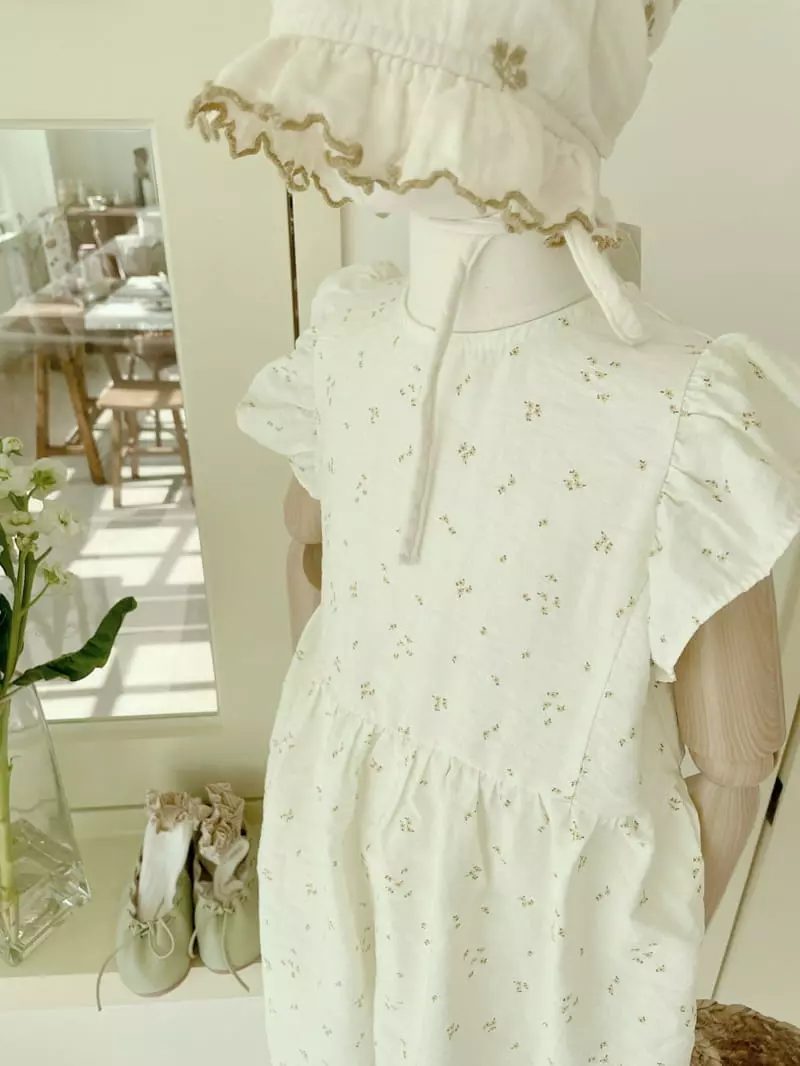 Studio M - Korean Children Fashion - #designkidswear - Bland Paint One-piece - 10