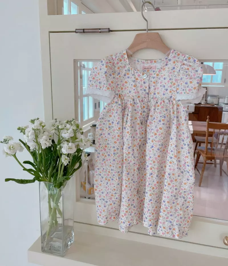 Studio M - Korean Children Fashion - #designkidswear - Kelly Lace One-piece - 12