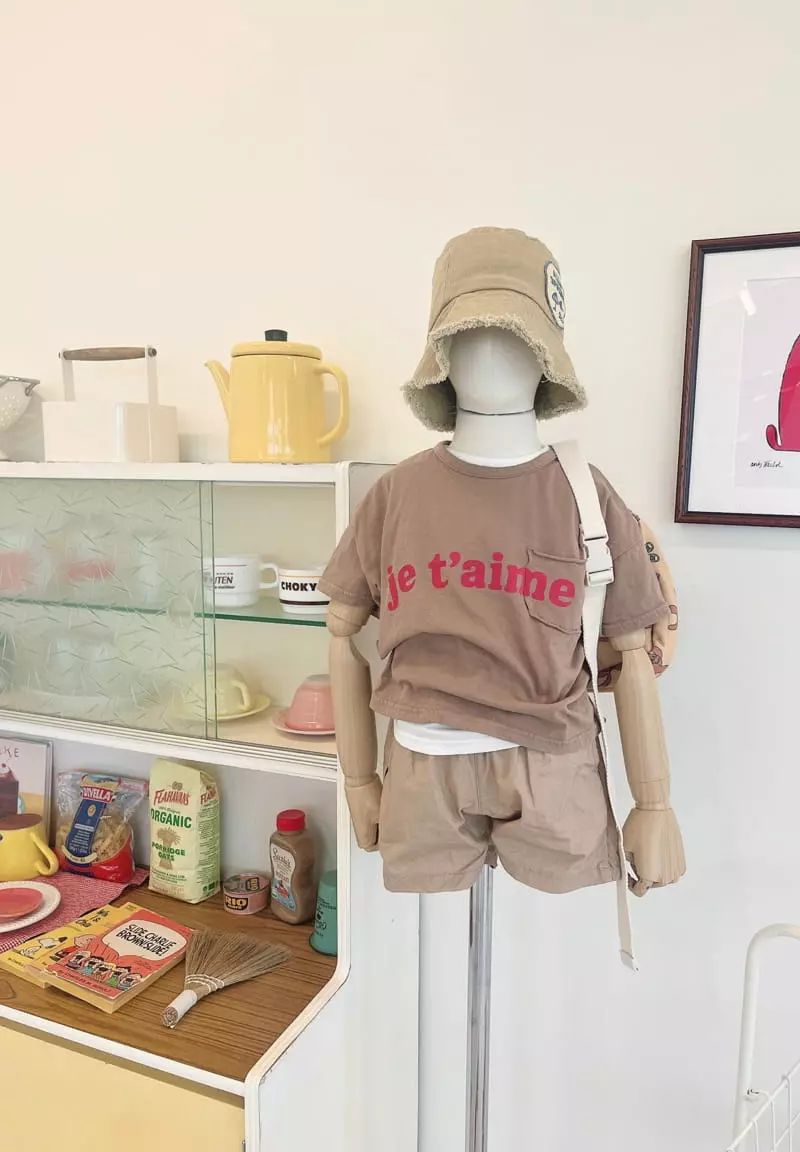 Studio M - Korean Children Fashion - #discoveringself - Juteme Paint Tee - 2