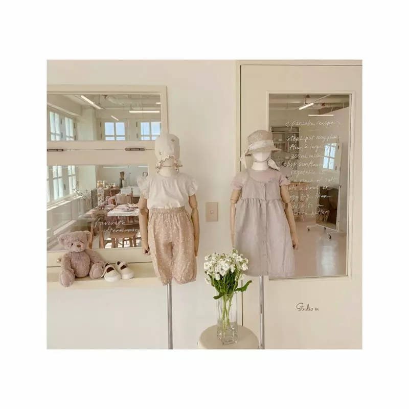 Studio M - Korean Children Fashion - #discoveringself - Roft String Open One-piece
