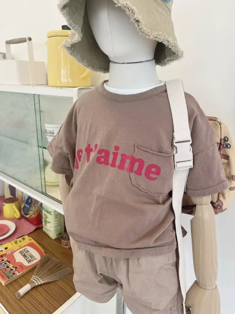 Studio M - Korean Children Fashion - #fashionkids - Juteme Paint Tee - 3
