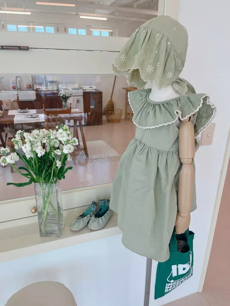Studio M - Korean Children Fashion - #kidsshorts - Lulu Frill One-piece - 12
