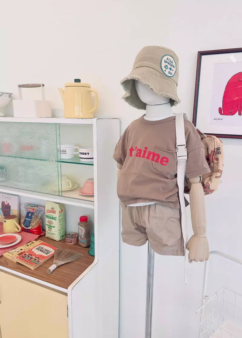 Studio M - Korean Children Fashion - #fashionkids - Juteme Paint Tee - 4