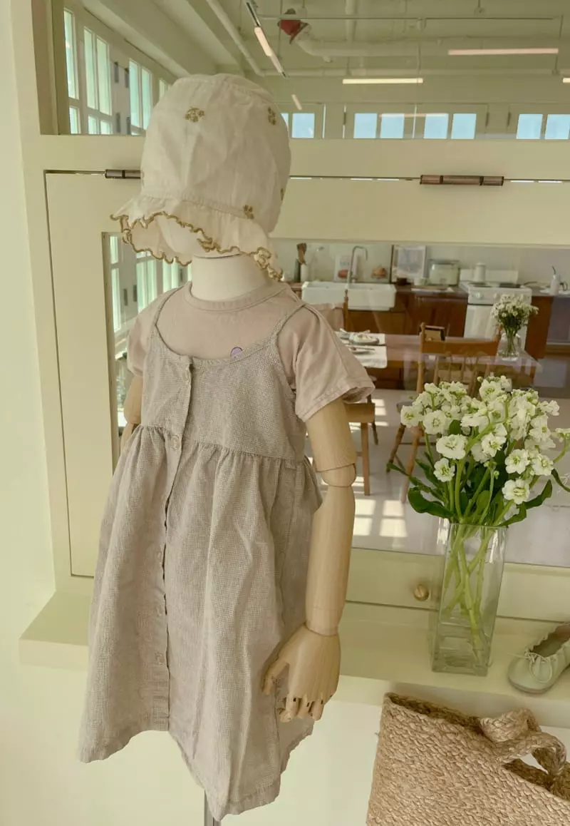Studio M - Korean Children Fashion - #kidsshorts - Roft String Open One-piece - 4
