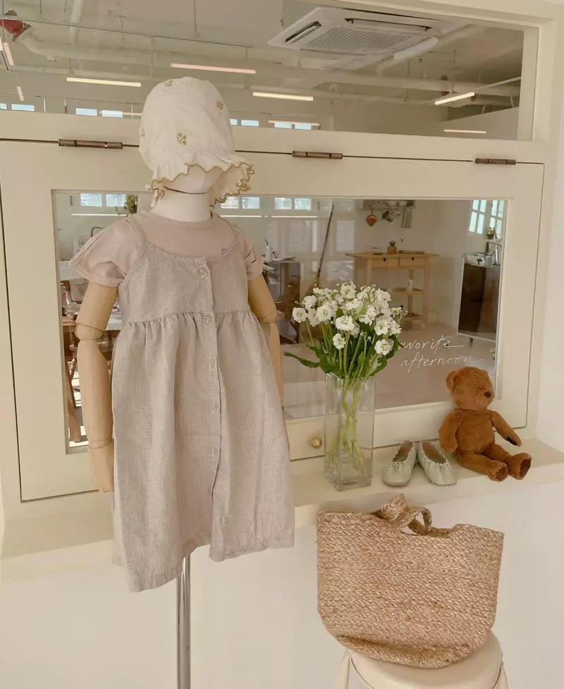 Studio M - Korean Children Fashion - #kidzfashiontrend - Roft String Open One-piece - 5