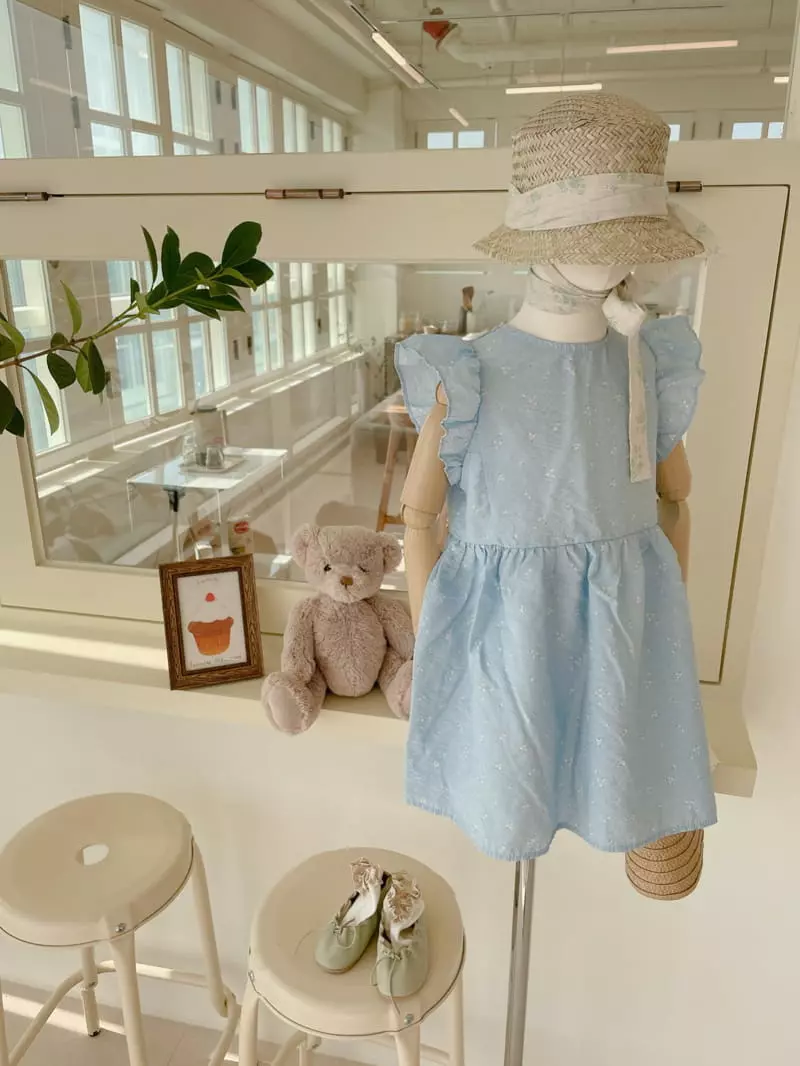 Studio M - Korean Children Fashion - #minifashionista - Bland Paint One-piece - 3