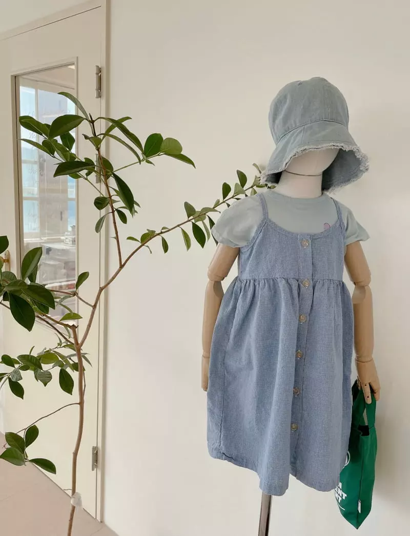 Studio M - Korean Children Fashion - #minifashionista - Roft String Open One-piece - 9