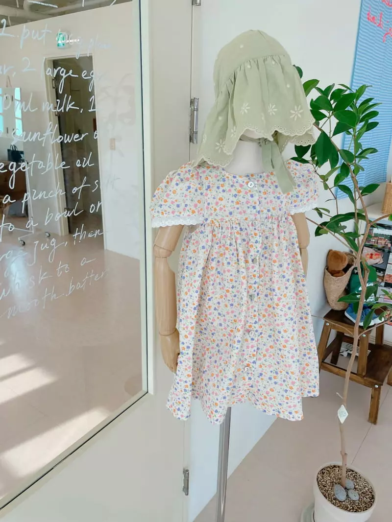 Studio M - Korean Children Fashion - #minifashionista - Kelly Lace One-piece - 5