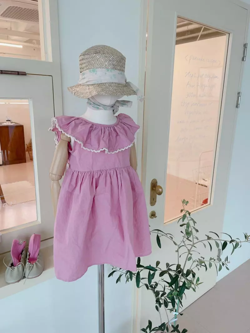 Studio M - Korean Children Fashion - #prettylittlegirls - Lulu Frill One-piece - 3