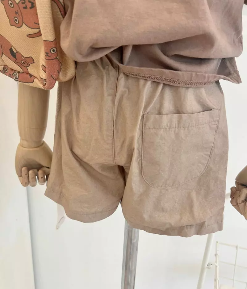Studio M - Korean Children Fashion - #stylishchildhood - Vintage Shorts - 12