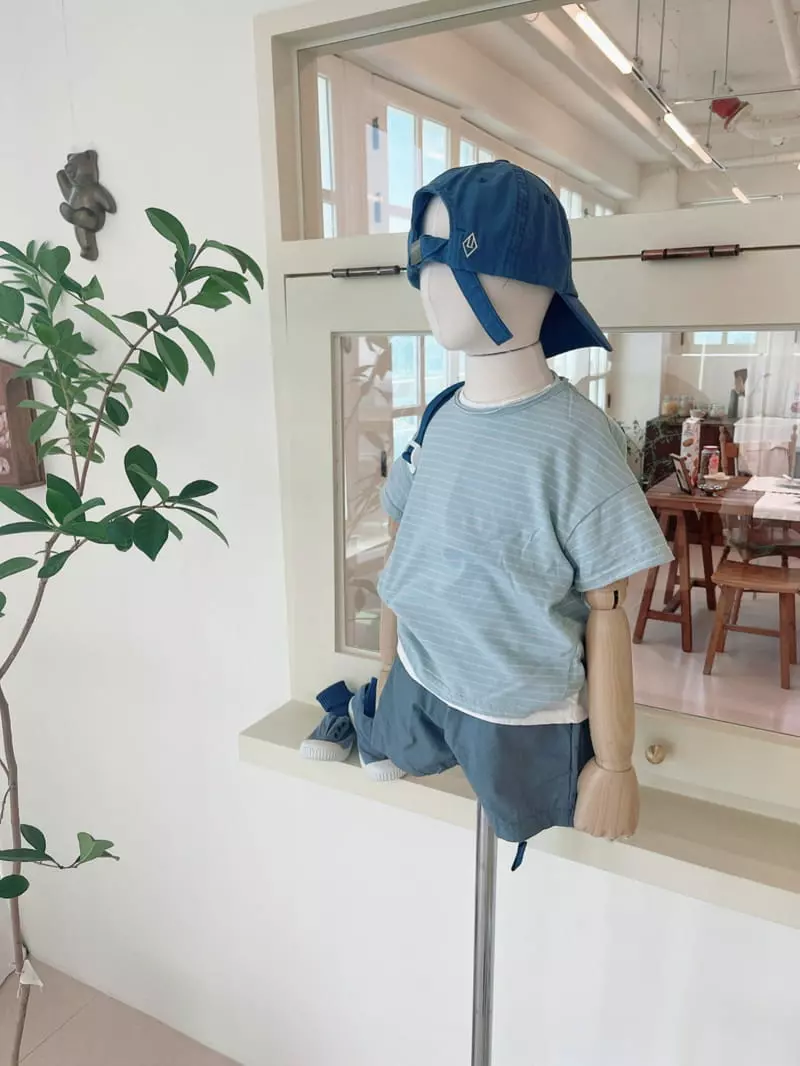 Studio M - Korean Children Fashion - #stylishchildhood - Sugar Stripes Tee - 10