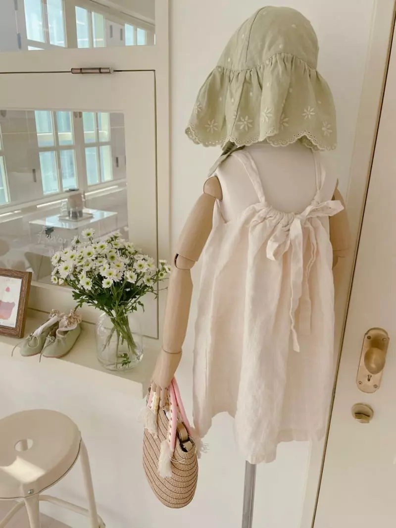 Studio M - Korean Children Fashion - #todddlerfashion - Marie String One-piece - 6
