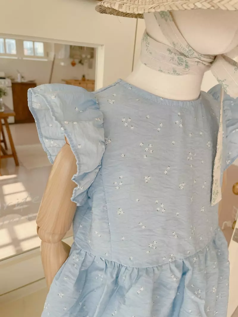 Studio M - Korean Children Fashion - #todddlerfashion - Bland Paint One-piece - 5
