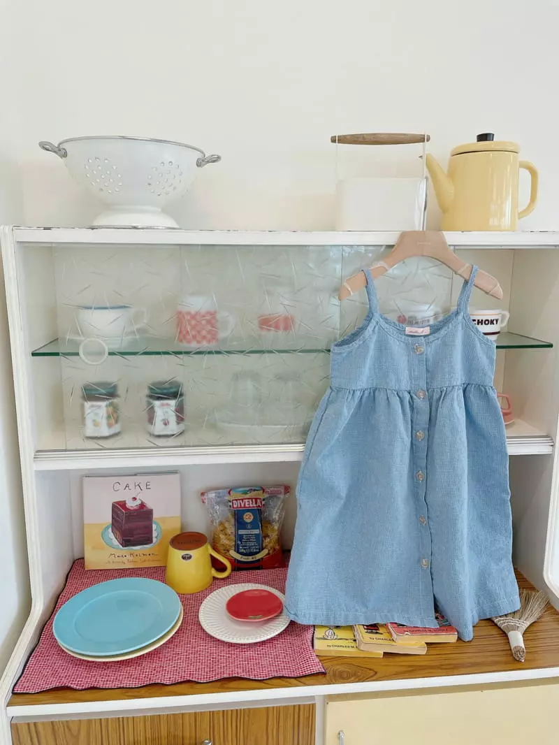 Studio M - Korean Children Fashion - #todddlerfashion - Roft String Open One-piece - 11