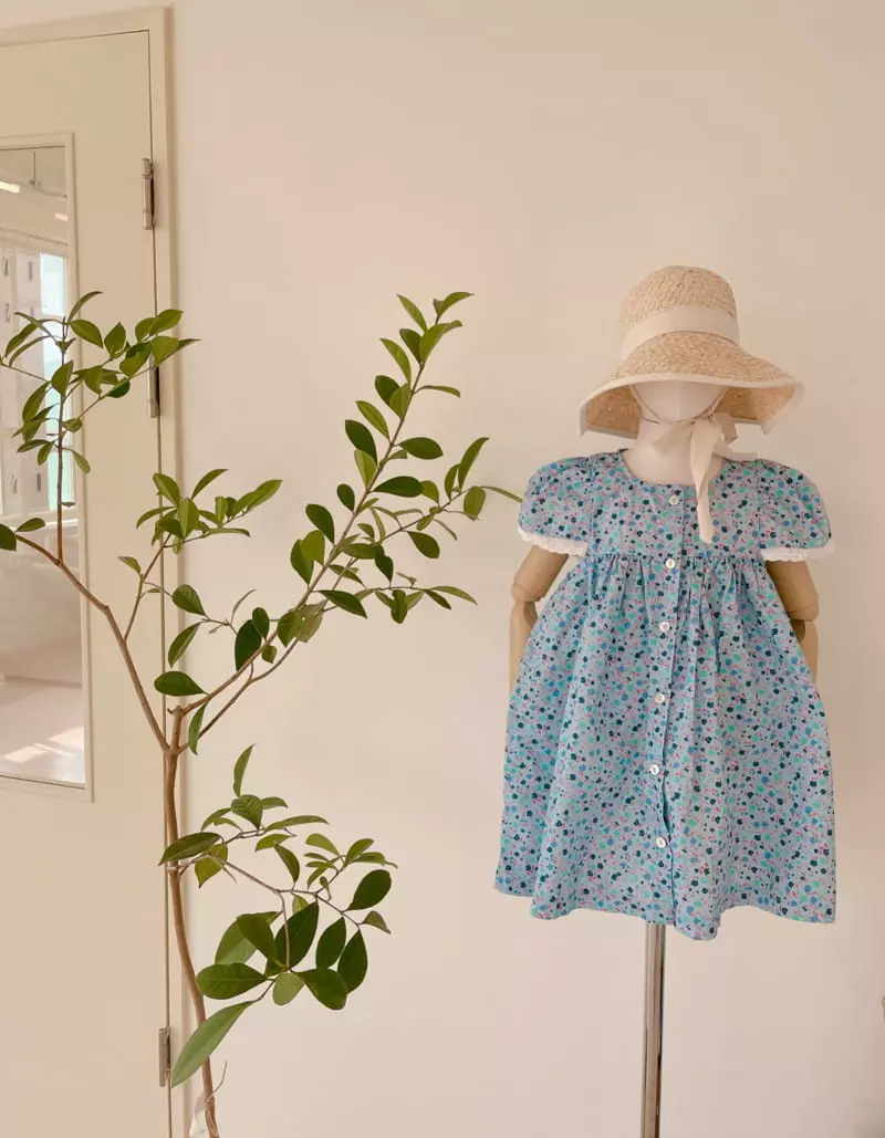 Studio M - Korean Children Fashion - #todddlerfashion - Kelly Lace One-piece - 7