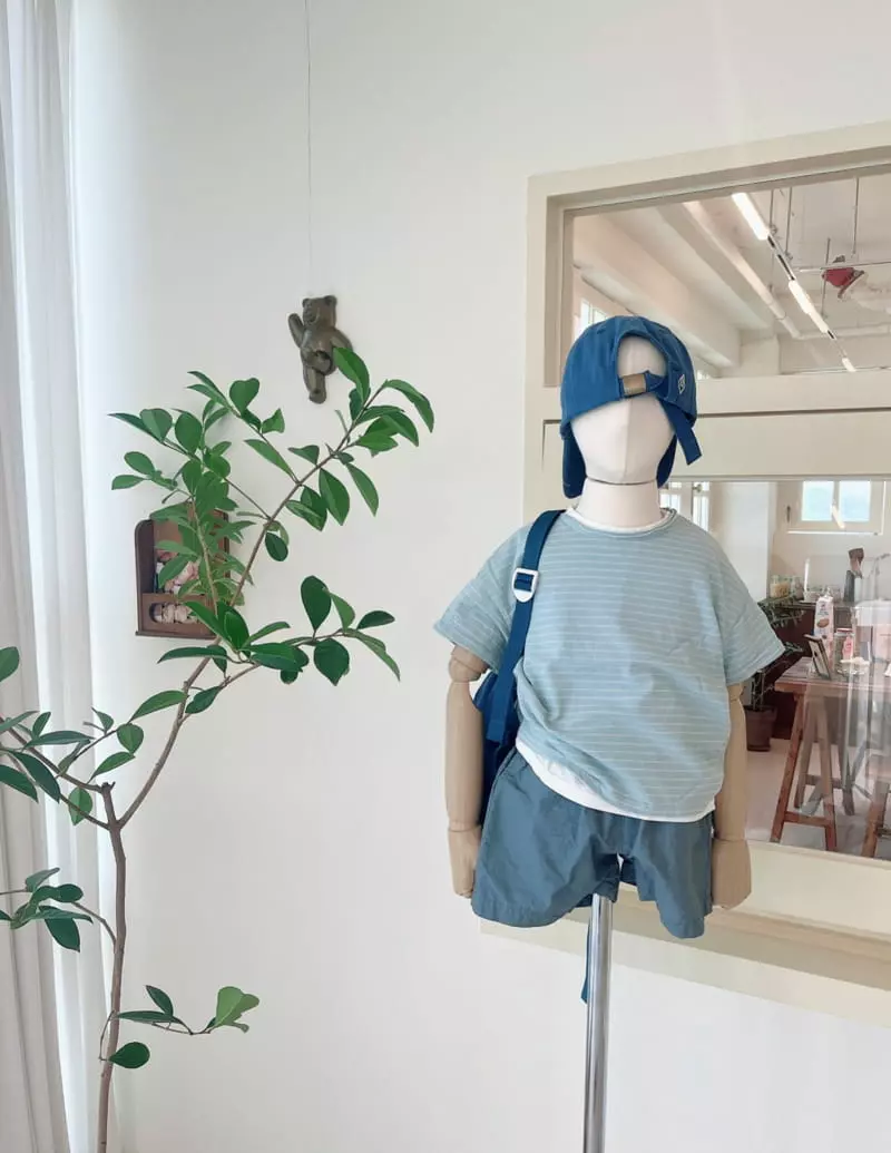 Studio M - Korean Children Fashion - #toddlerclothing - Sugar Stripes Tee - 9