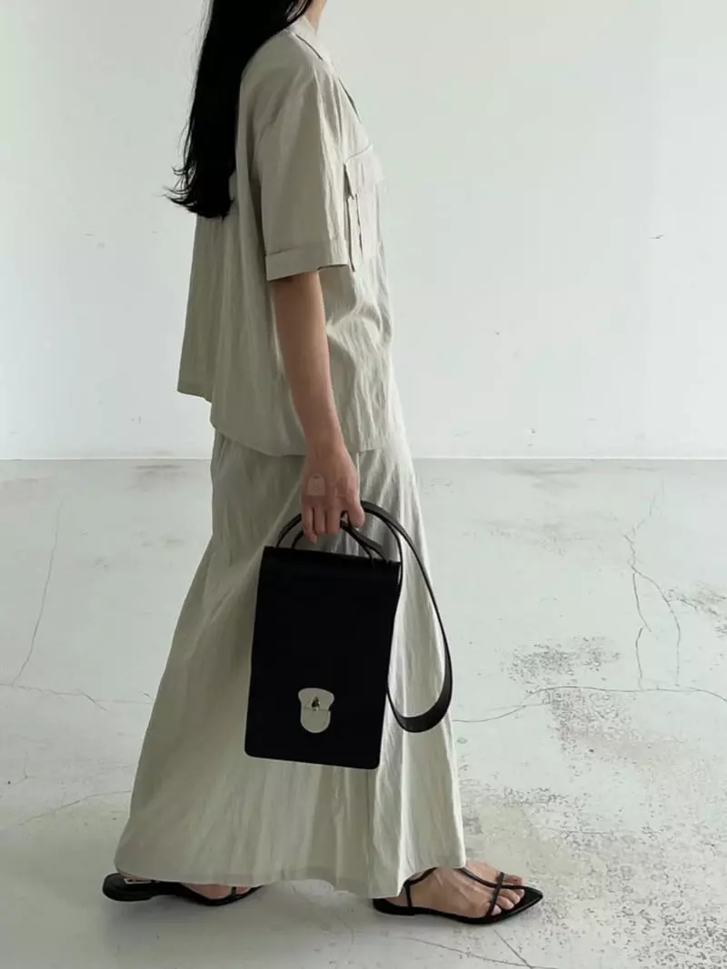 Taupe - Korean Women Fashion - #momslook - Jade Skirt