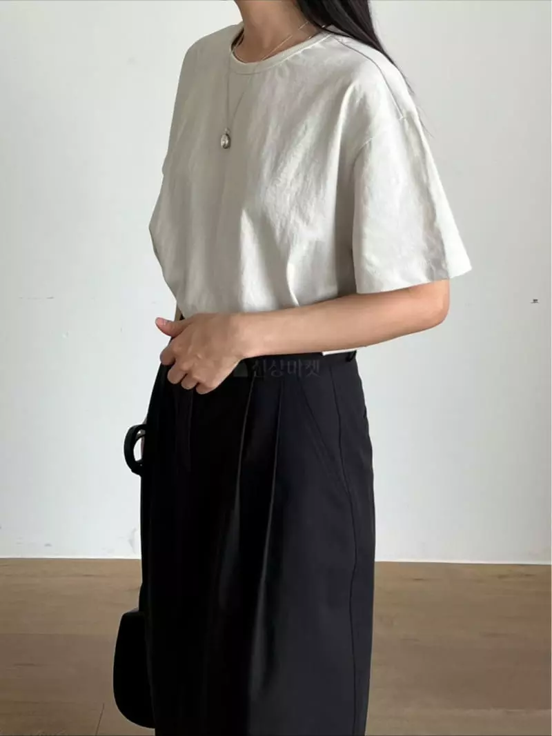 Taupe - Korean Women Fashion - #momslook - Lian Skirt - 6