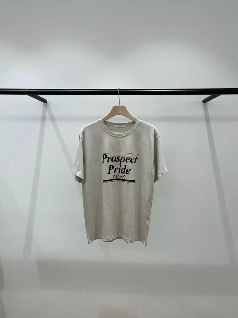 Taupe - Korean Women Fashion - #shopsmall - Prade Tee