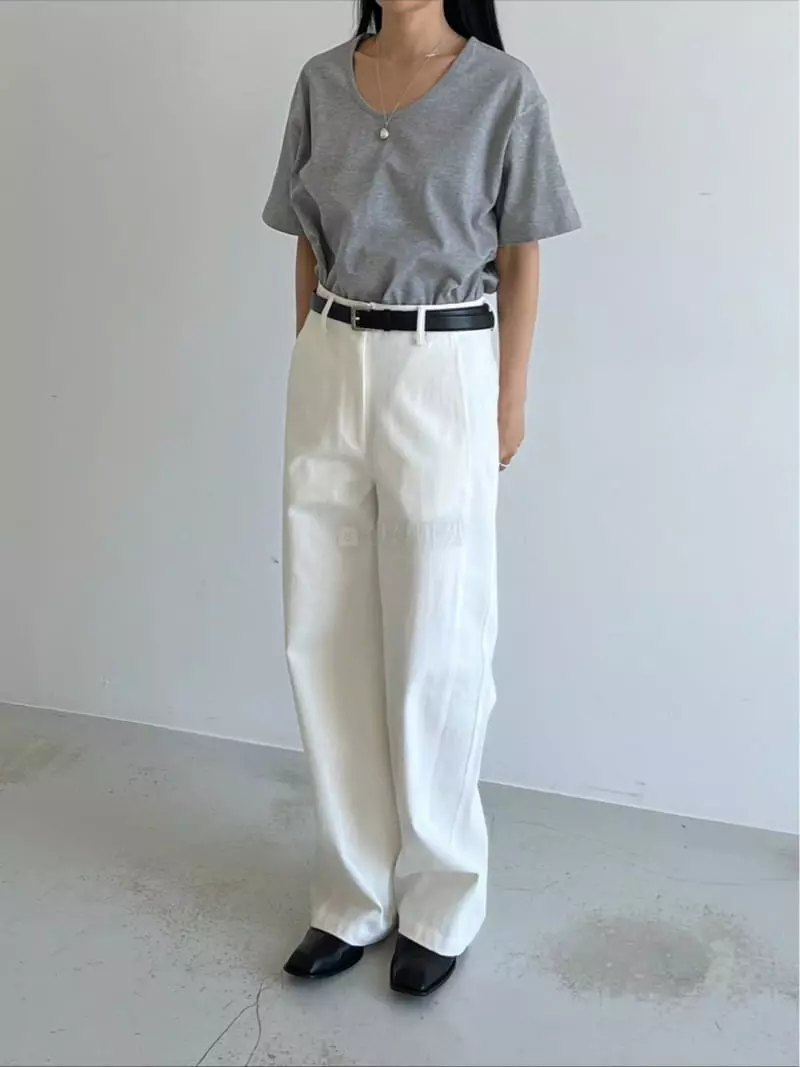 Taupe - Korean Women Fashion - #womensfashion - Slit Shorts - 10