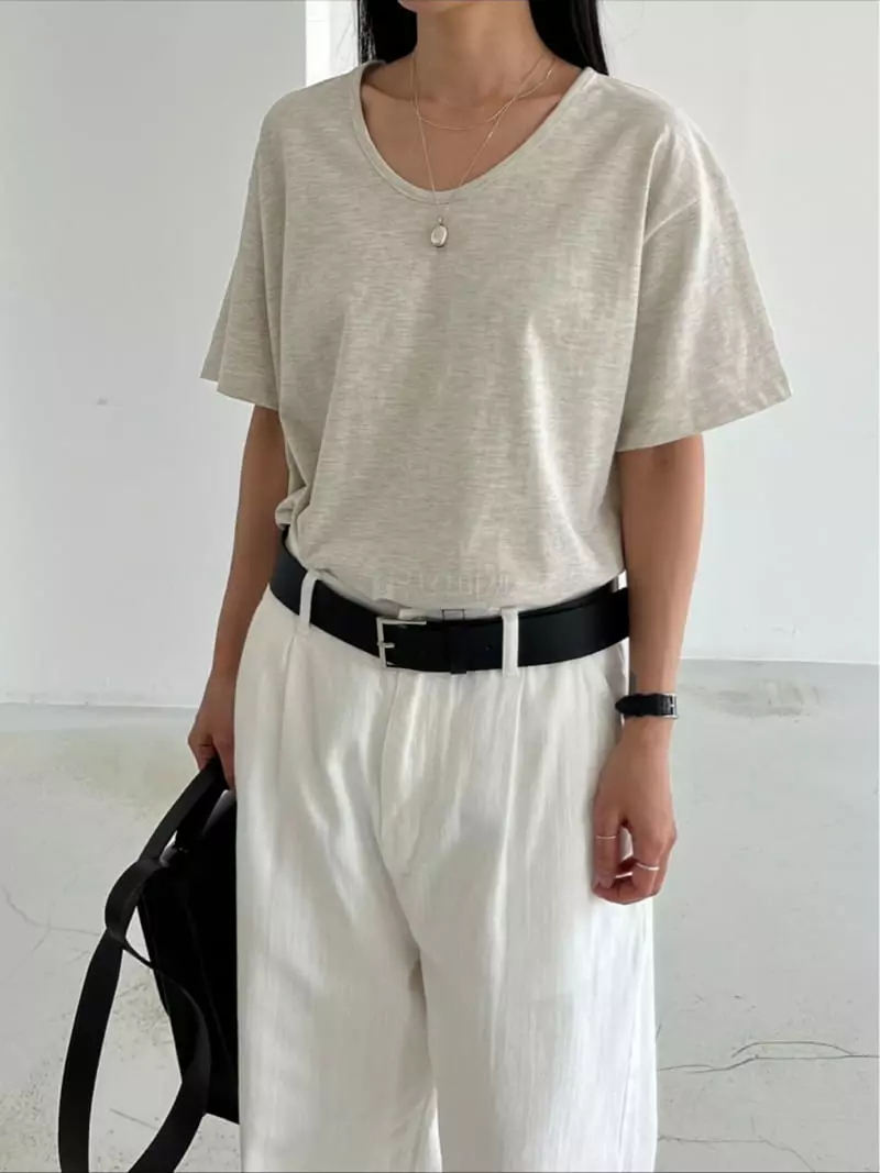 Taupe - Korean Women Fashion - #momslook - Slit Shorts - 4