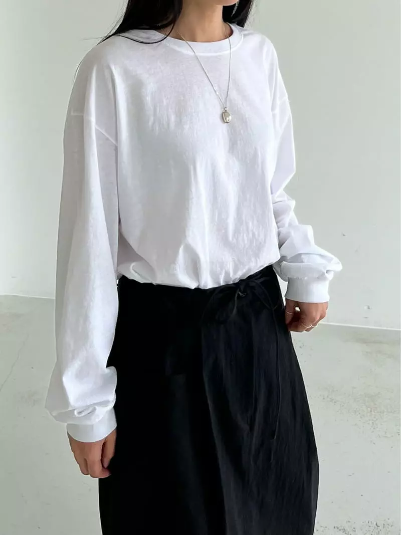 Taupe - Korean Women Fashion - #momslook - Box Tee - 4