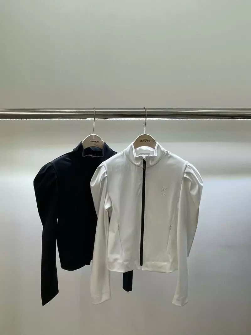 The Cover - Korean Women Fashion - #pursuepretty - Golf Pudd Zip-up