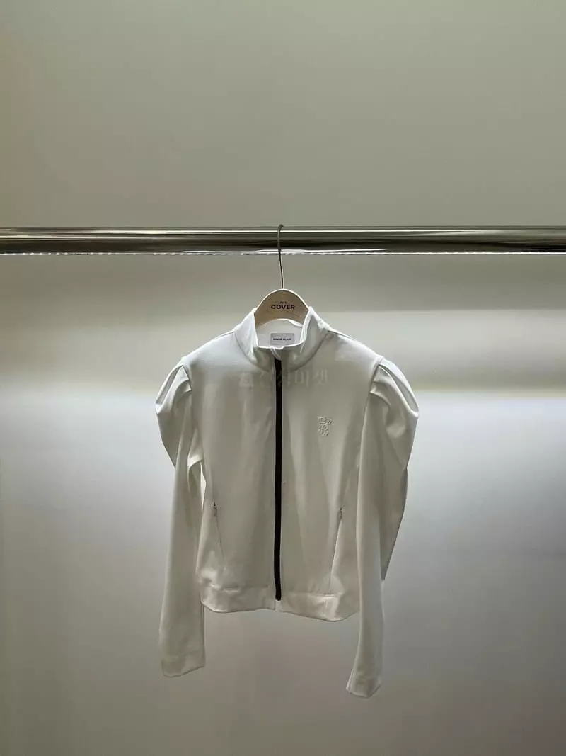 The Cover - Korean Women Fashion - #thatsdarling - Golf Pudd Zip-up - 5