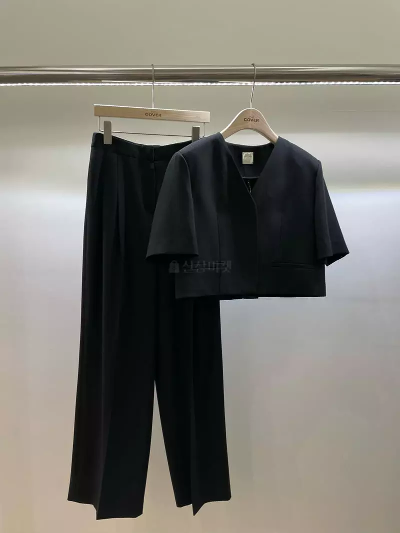 The Cover - Korean Women Fashion - #vintageinspired - Pabian Top Bottom Set - 2