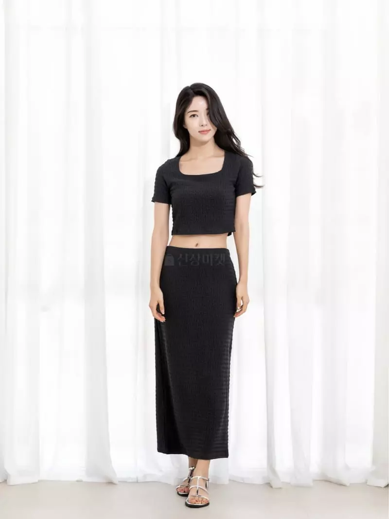 The Cover - Korean Women Fashion - #womensfashion - Ive Top Bottom Set - 6