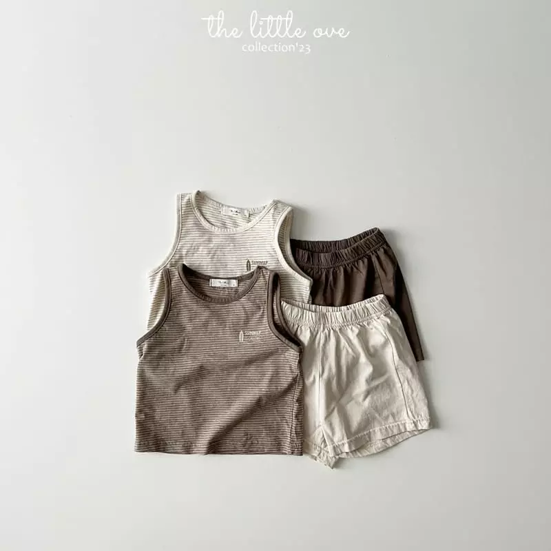 The Little Ove - Korean Children Fashion - #magicofchildhood - Surf Top Bottom Set - 2