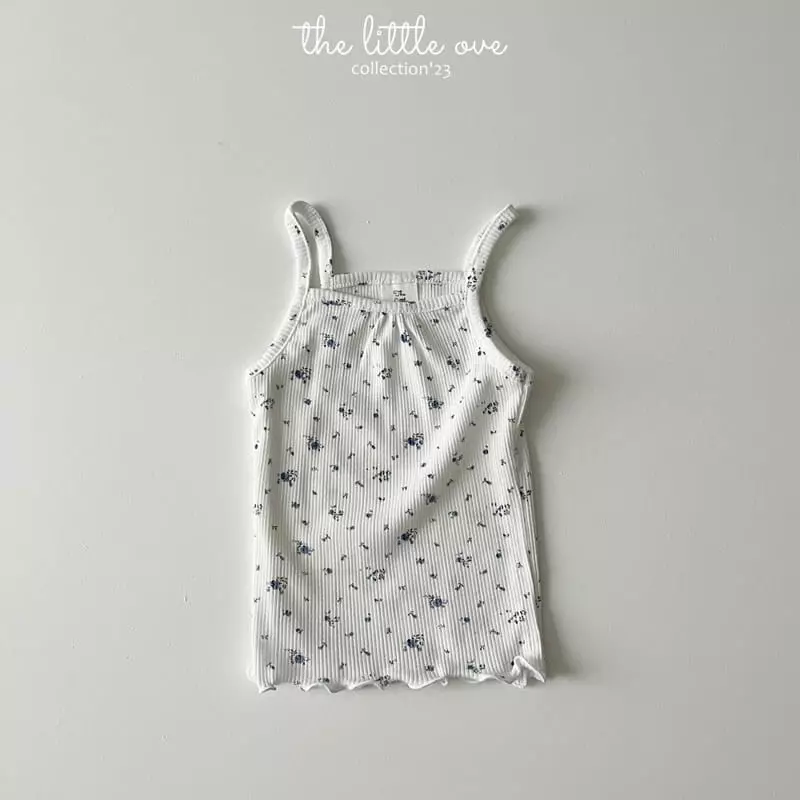 The Little Ove - Korean Children Fashion - #magicofchildhood - Bouquet Sleeveless