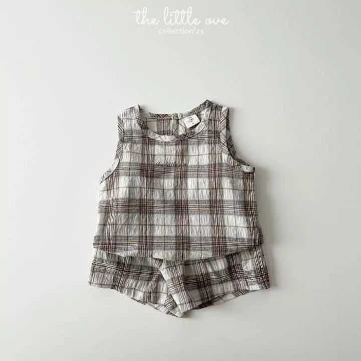 The Little Ove - Korean Children Fashion - #magicofchildhood - Little Top Bottom Set - 4