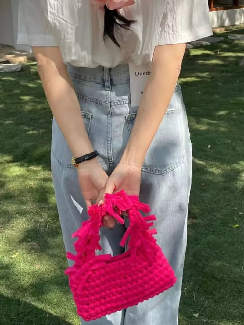 Trouvaille - Korean Women Fashion - #momslook - Shopy Quilting Tote Bag - 5