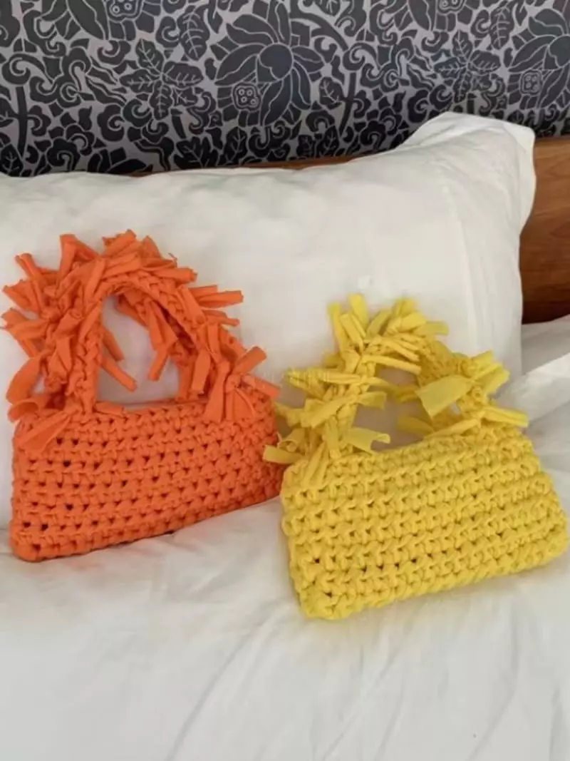 Trouvaille - Korean Women Fashion - #momslook - Shopy Quilting Tote Bag - 9