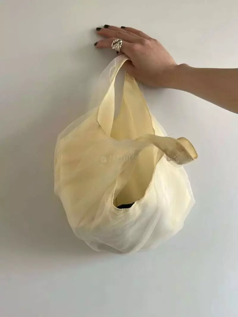 Trouvaille - Korean Women Fashion - #momslook - Cotton Candy Tote Bag - 5