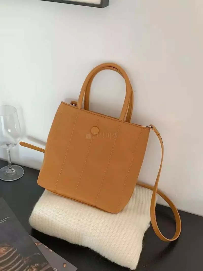 Trouvaille - Korean Women Fashion - #momslook - Easy Simple Tote Cross Bag - 11