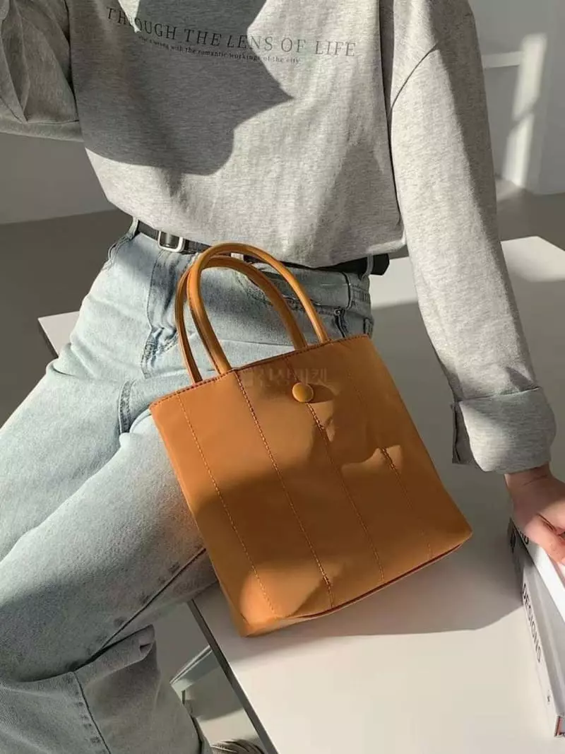 Trouvaille - Korean Women Fashion - #momslook - Easy Simple Tote Cross Bag - 9