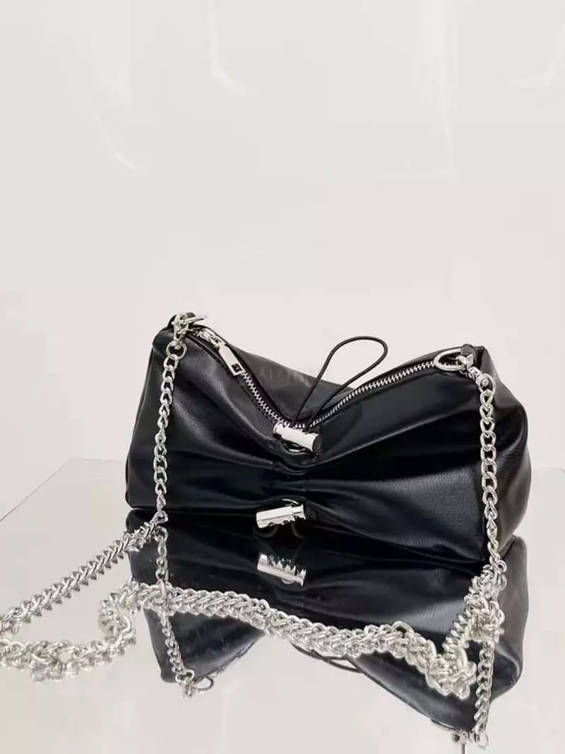 Trouvaille - Korean Women Fashion - #momslook - Shirring Cross Bag