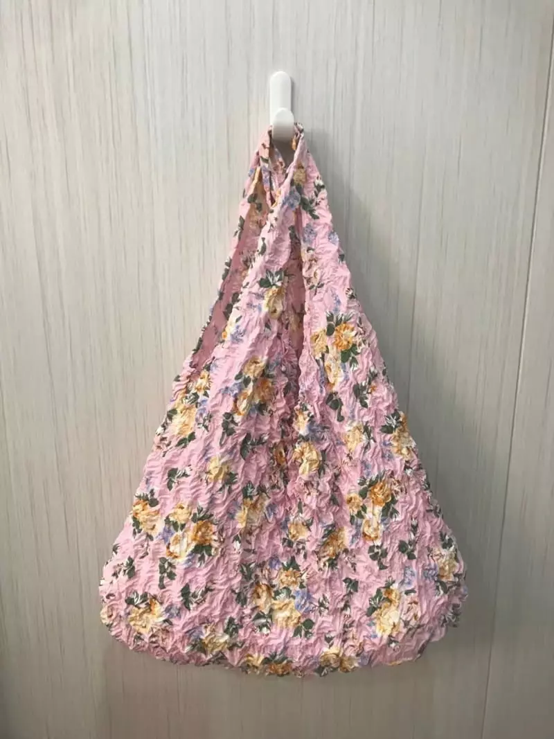 Trouvaille - Korean Women Fashion - #momslook - Flower Bbosong Bag - 8