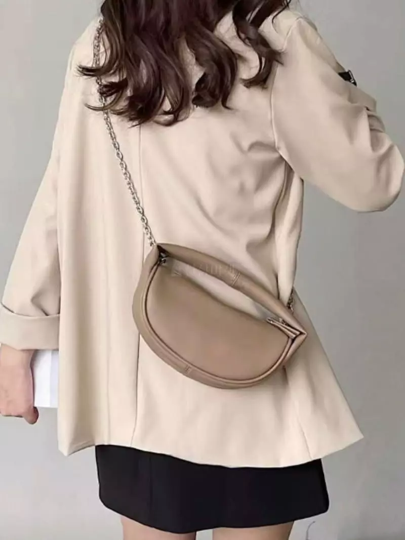 Trouvaille - Korean Women Fashion - #momslook - Peanut Tote Cross Bag - 12